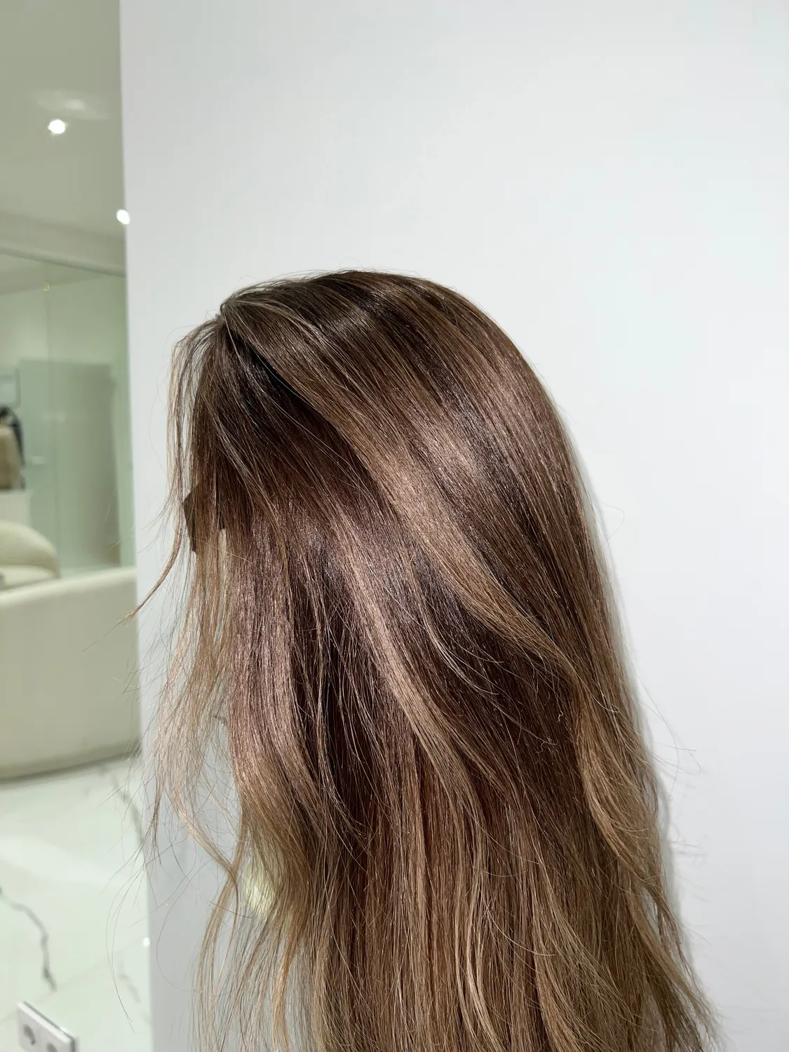 Extraliebe Atelier Idalia Echthaarperücke Sandy Bronde Balayage
