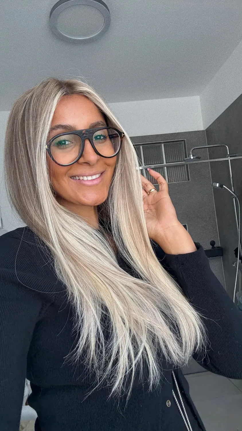 Extraliebe Atelier Sassy Lightblonde Balayage Perücke