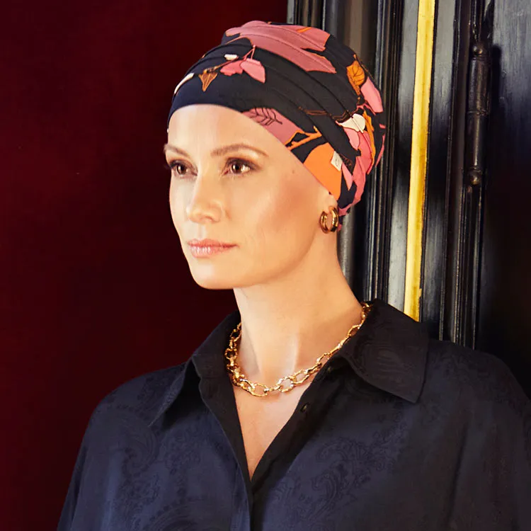 Christine Headwear Yoga Turban gemustert Bambusviskose