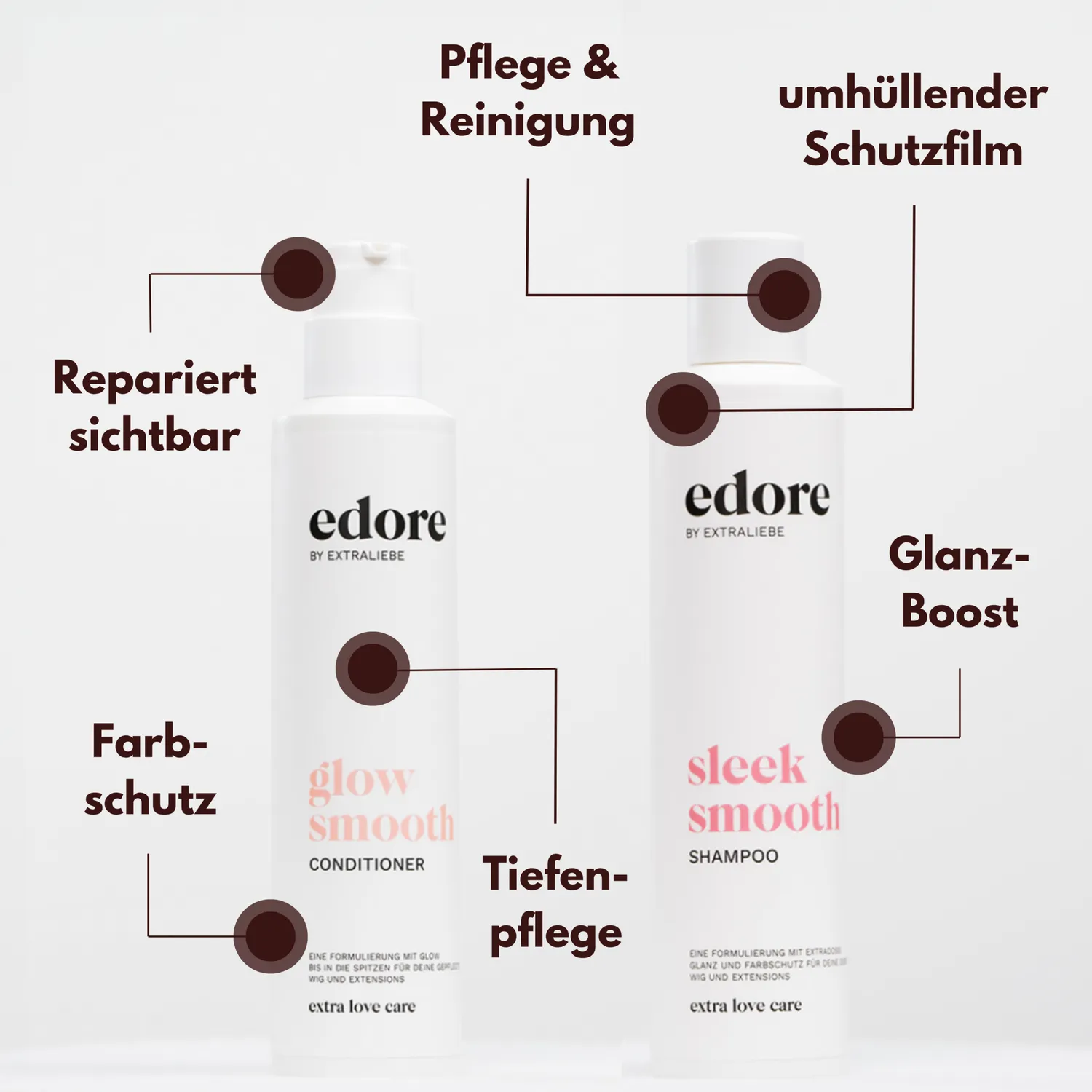 Extraliebe Atelier Janisha Perücke Mokkabraun Balayage