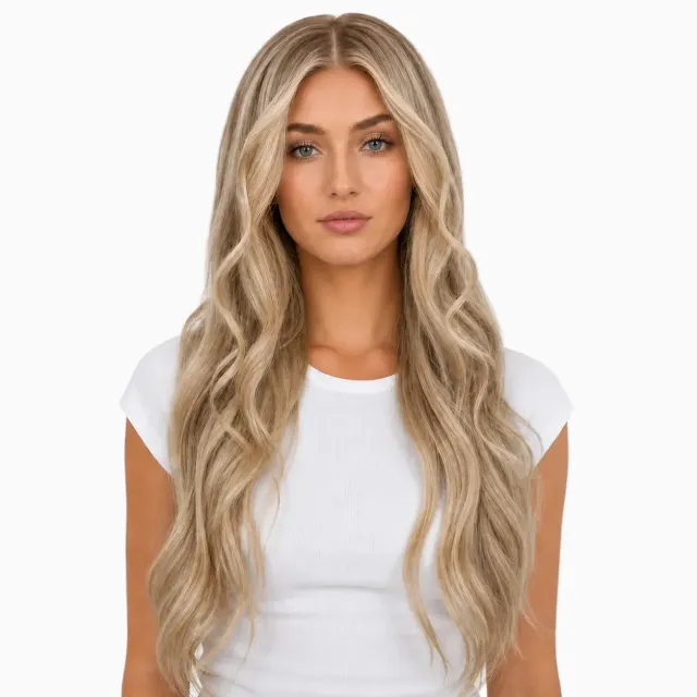 Extraliebe Originals Amy Echthaarperücke Beachblonde Balayage