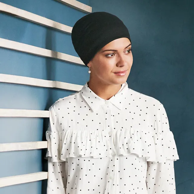 VHair Viva Avita Turban wendbar aus Coolmax-Wolle