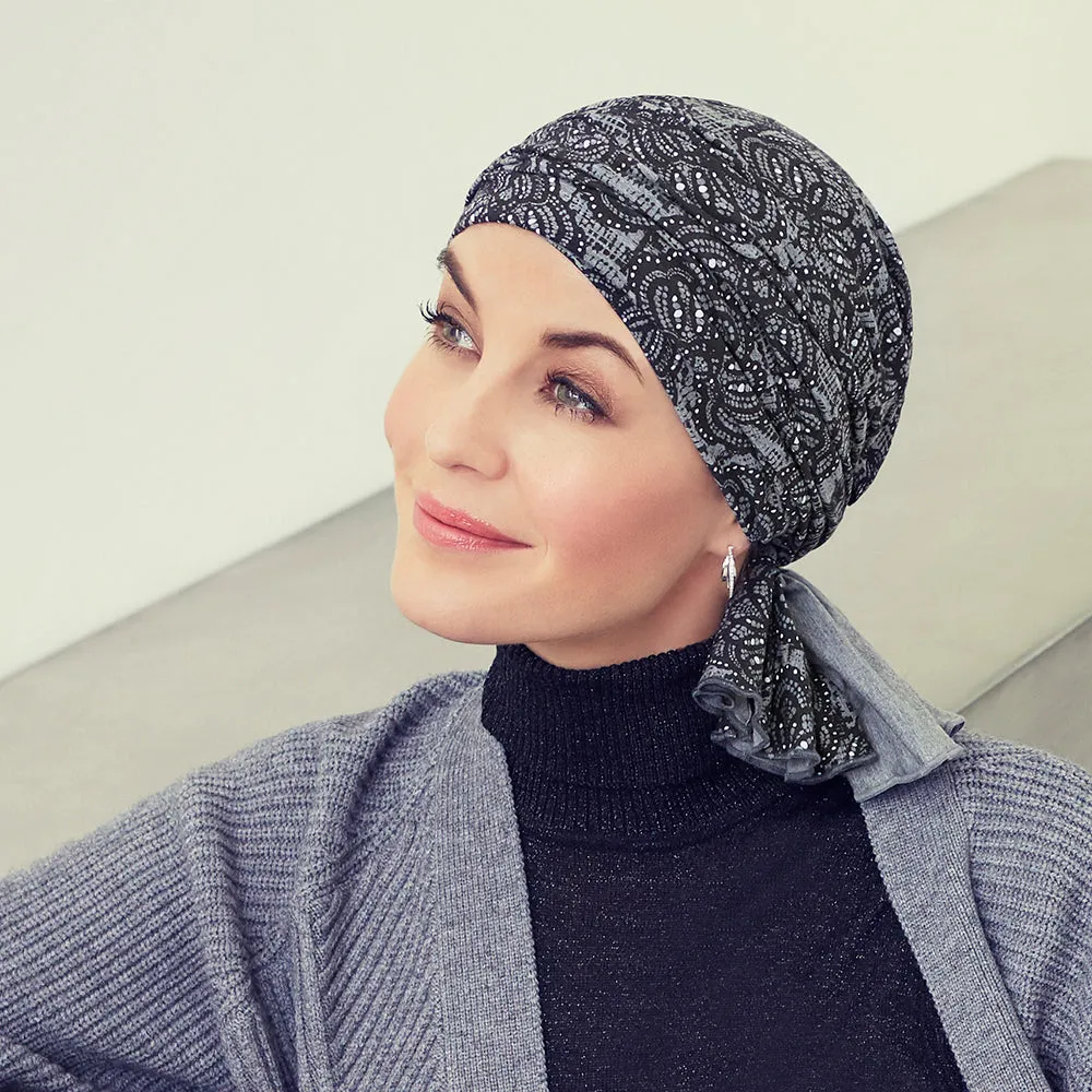 Christine Headwear Tula Turban gemustert Bambus