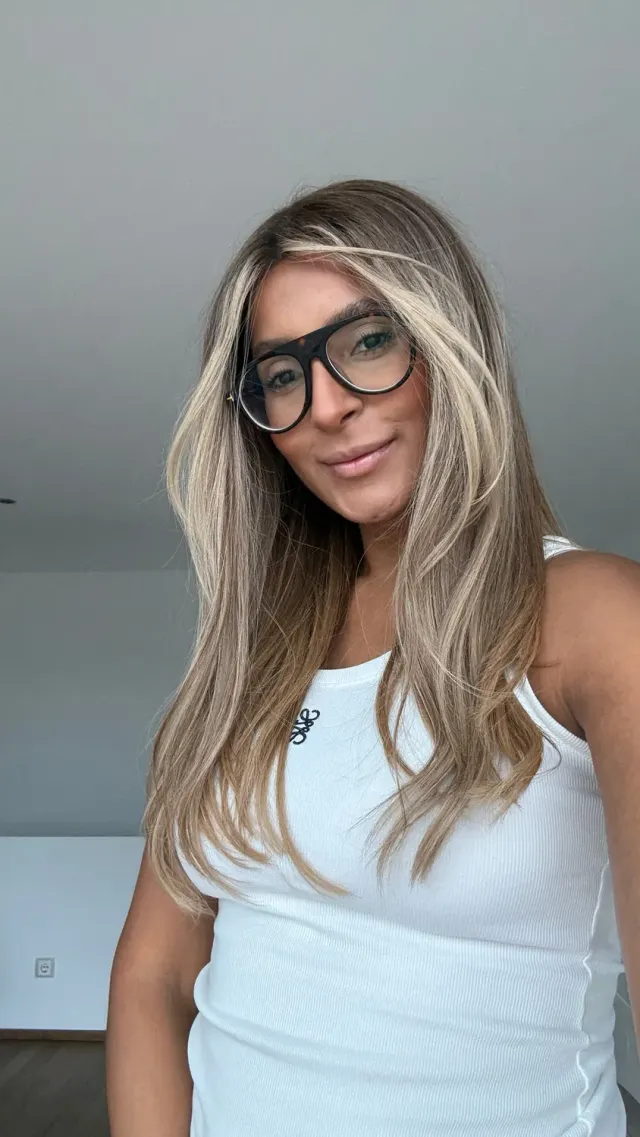 Extraliebe Couture Jenn Echthaarperücke Neutral Bronde Balayage