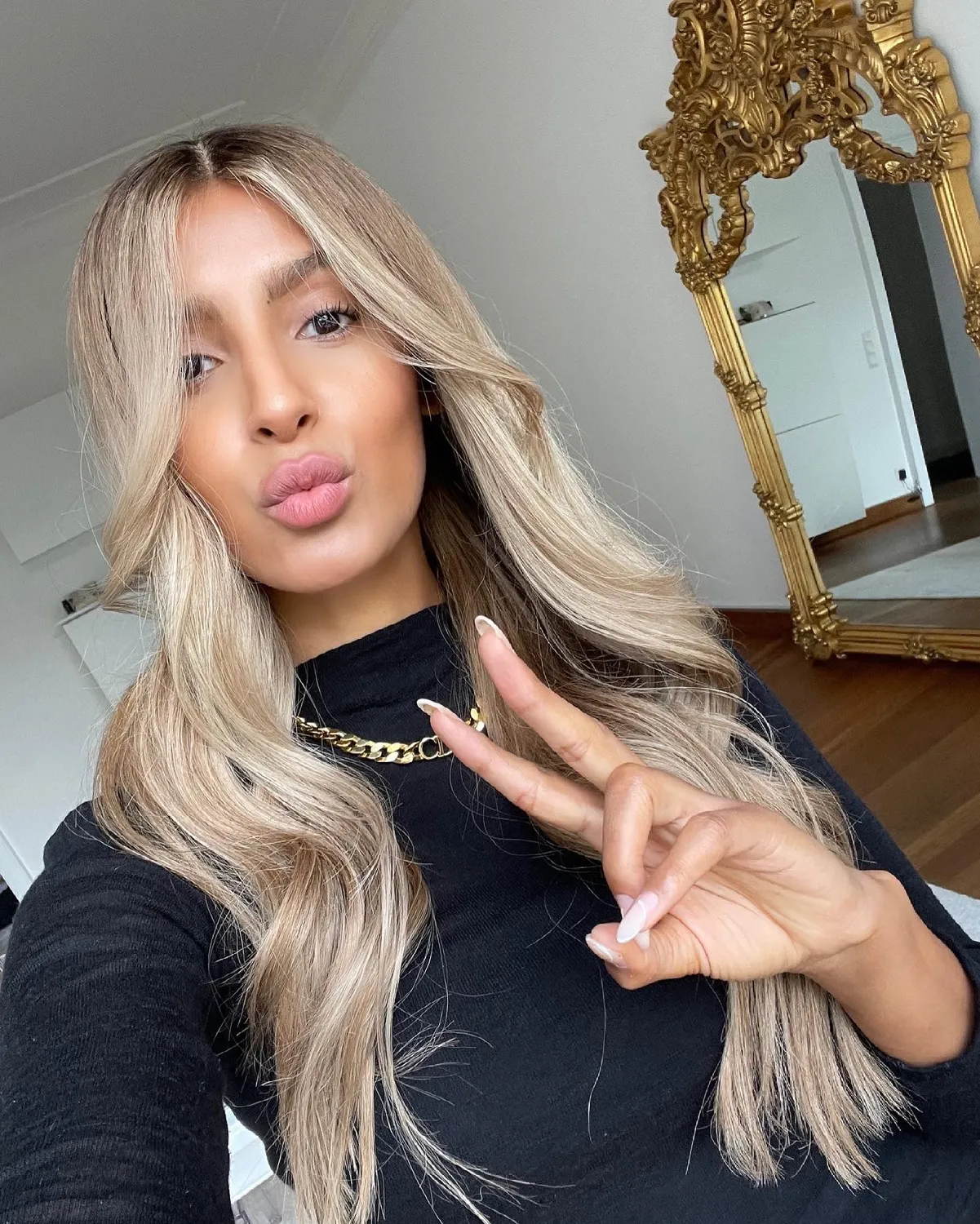 Extraliebe Atelier Savannah Toffee Ashblonde Perücke