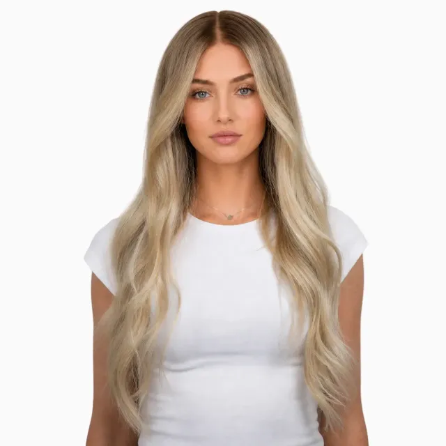 Extraliebe Originals Hailey Echthaarperücke Platinum Balayage