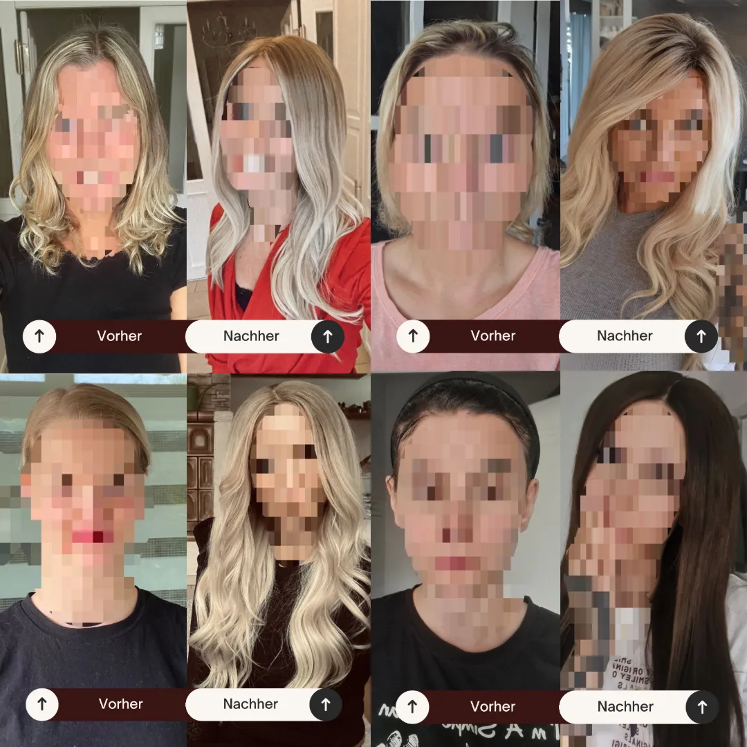 Extraliebe Atelier Janisha Perücke Mokkabraun Balayage
