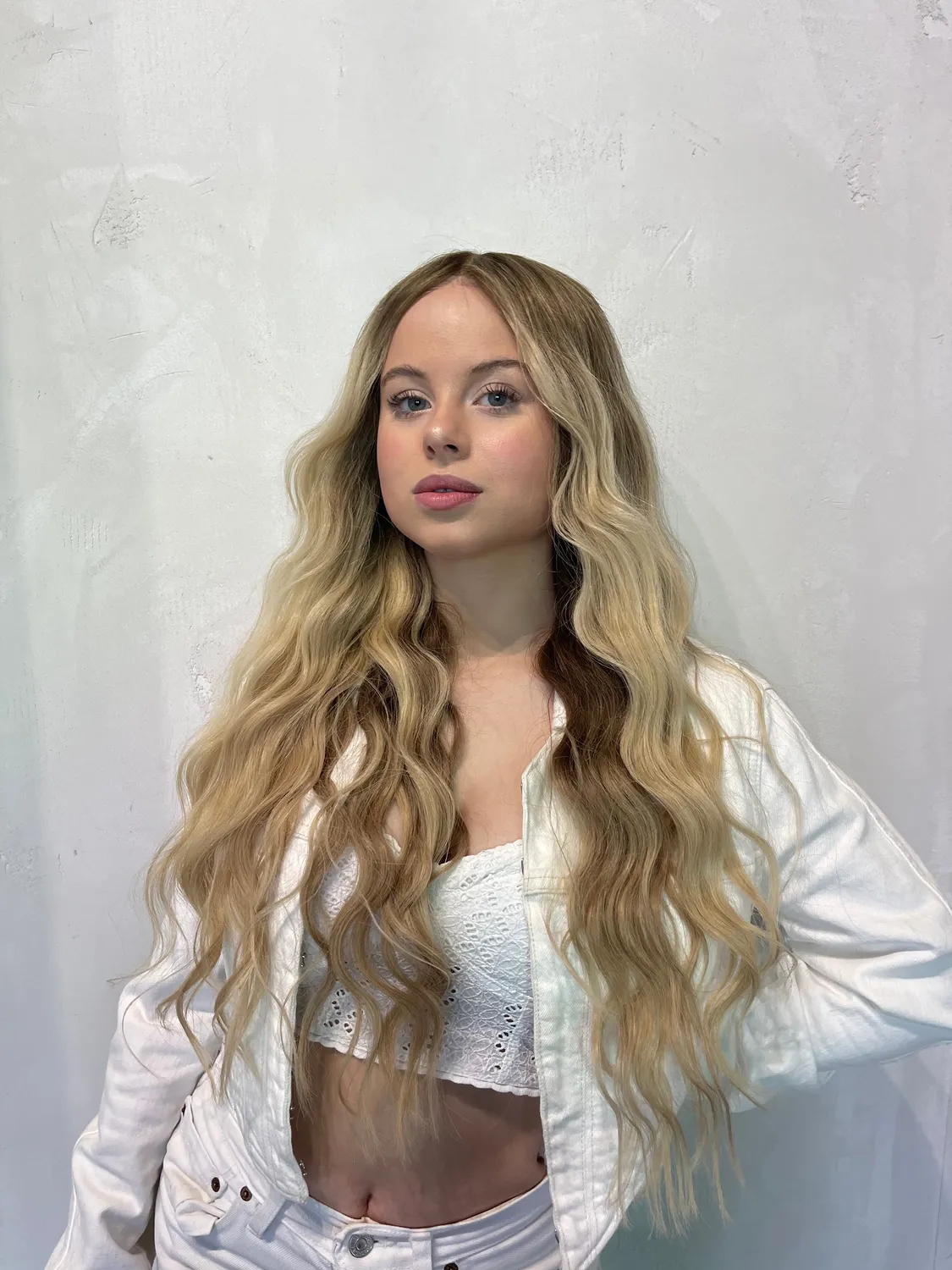 Extraliebe Atelier Swan Haarteil Sandy Goldblond Balayage