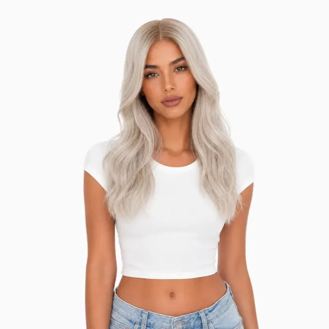 Extraliebe Originals Sinna Echthaarperücke Silberblond