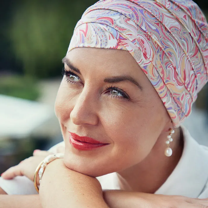 Christine Headwear Yoga Turban gemustert Bambusviskose