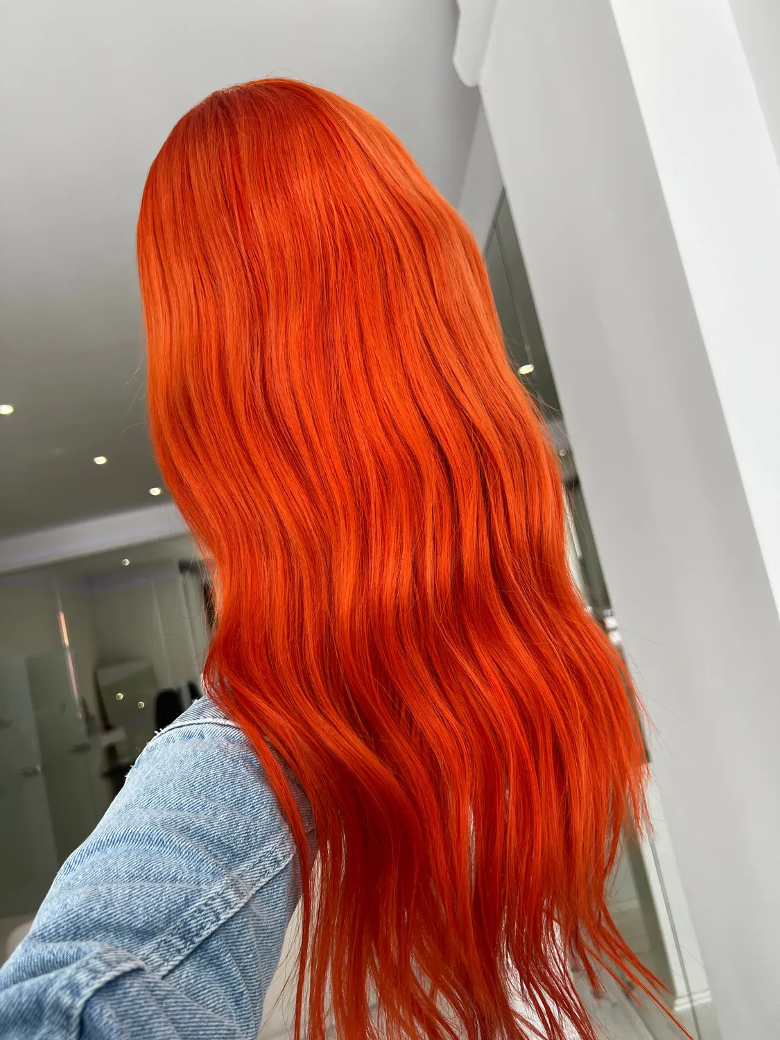 Extraliebe Atelier Fire Copper Perücke Kupferrot